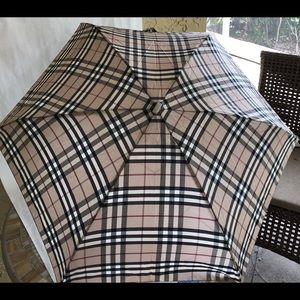 Burberry Compact Umbrella! - MAKE AN OFFER!